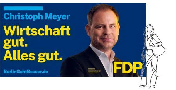 Kandidatenplakat Bauzaun (340 x 173 cm)